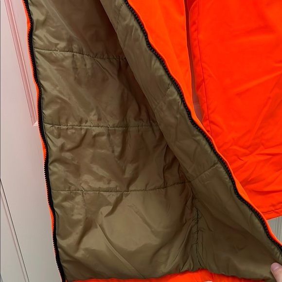 Mount'n Prairie Blaze Orange Double Zippered Legs Insulated Pants - Size Medium - Picture 5 of 16